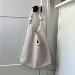 Elegant Anthropologie Cream Tote Bag